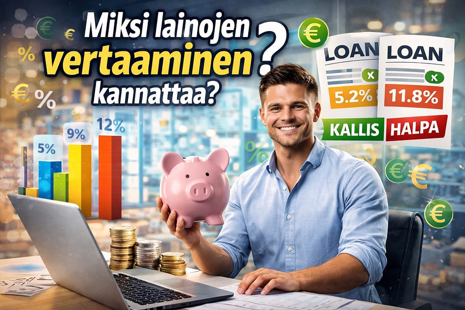Miksi lainojen vertaaminen kannattaa?